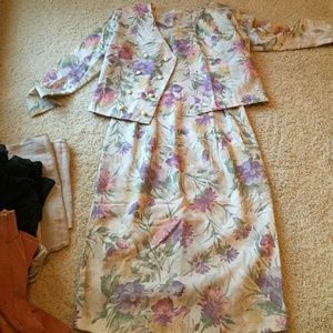 Vintage Bonne Foi Dress & Blazer Set 11 EUC